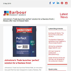 Johnstone’s Trade launches ‘perfect’ solution for a flawless finish | Albany offer new Oil Based Satin